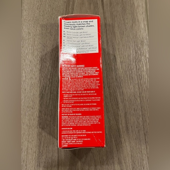 Revlon Root Erase Permanent Hair Color Shade #6 Light Brown - Picture 2 of 7